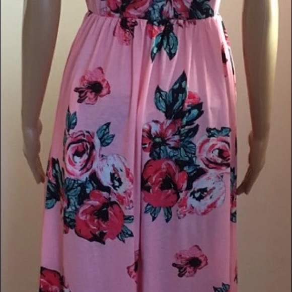 Pink Maxi Dress - Picture 2 of 3